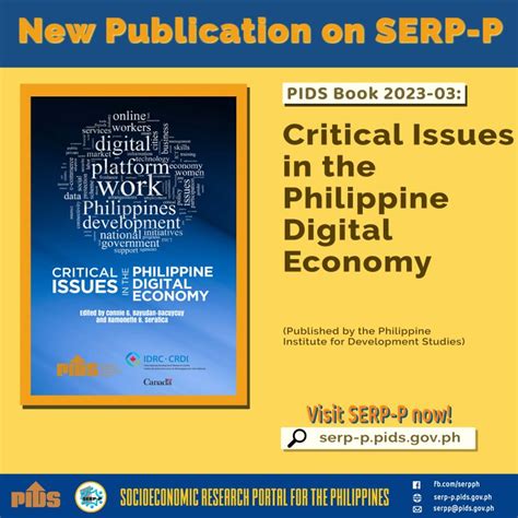 SocioEconomic Research Portal for the Philippines .